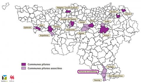 Carte communes piliotes actualisation voiries