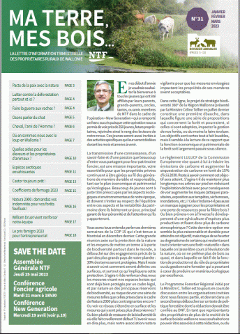 Couverture Ma Terre, Mes Bois n°31 Couverture Ma Terre, Mes Bois n°31